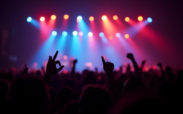 Cobertura de evento musical en Medellín.