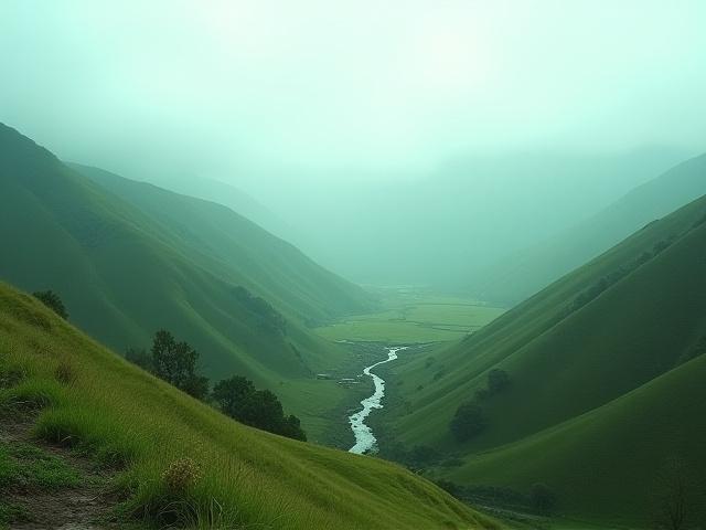 Escena de cortometraje documental con paisaje montañoso andino de fondo